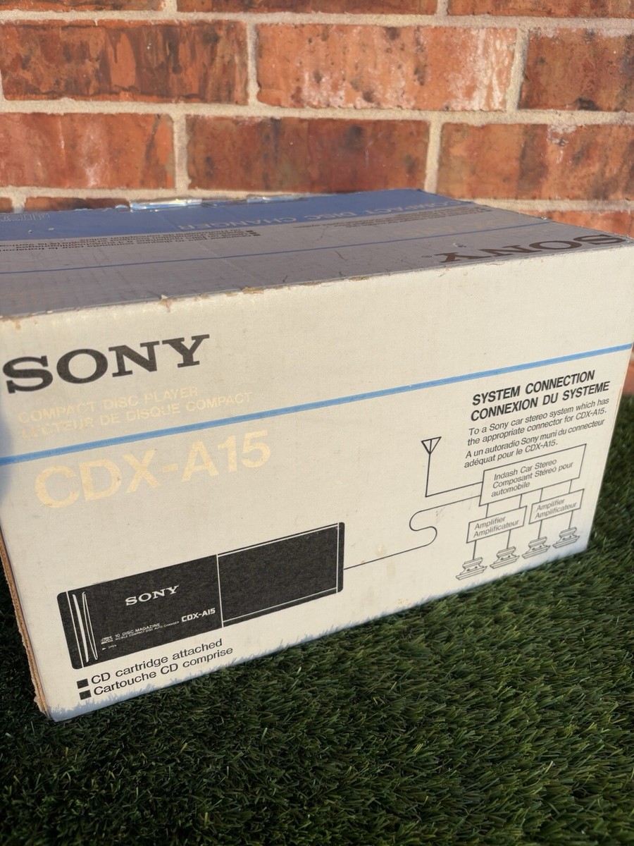 ⭐️Sony CDX-A15 10 Disc CD Changer⭐️Mobile Compact Disc
