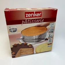 Zenker Patisserie 10 to 11 Inch Round Cake Cutting Aid Made in GERMANY