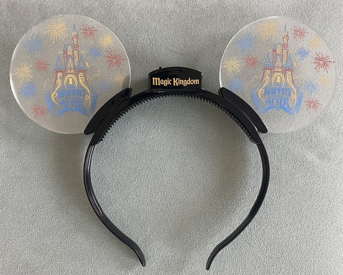 Disney Happily Ever After Mouse Ears Lights Up Authentic 