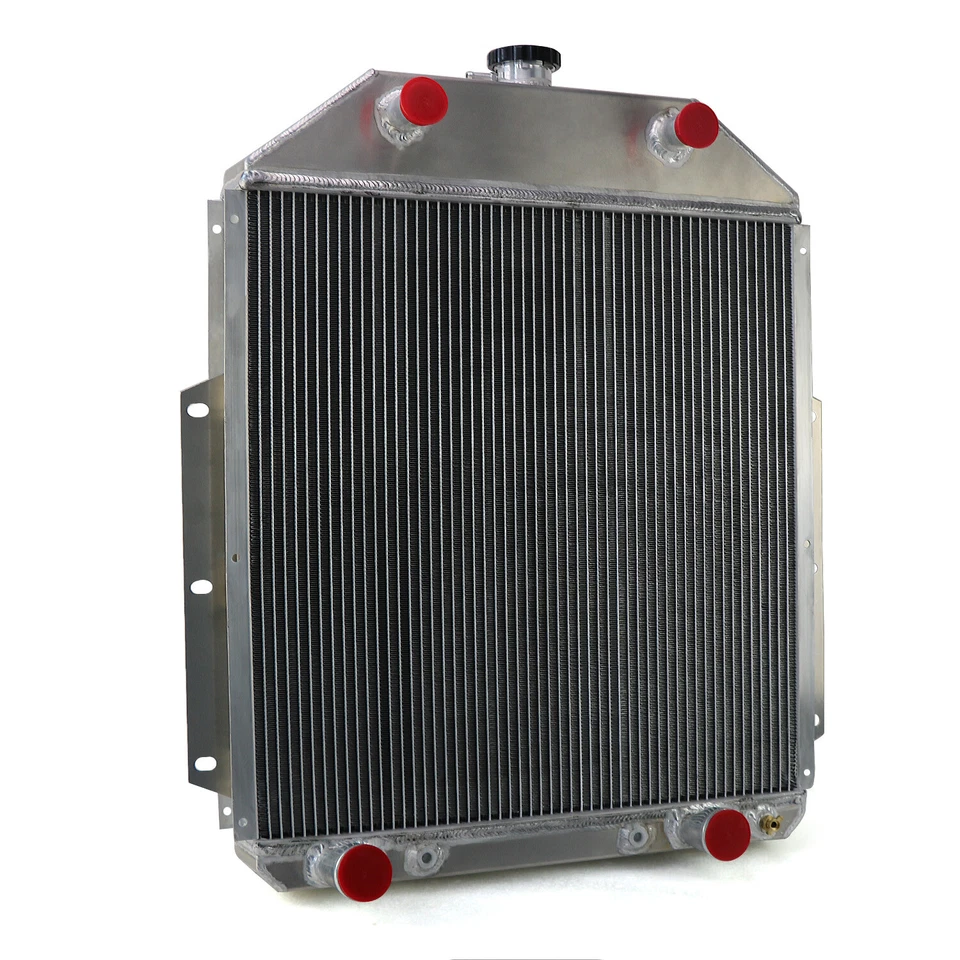 4 Row Aluminum Radiator Fit 1942-1952 Ford F-Series F1 F2 F3 Pickup Foto 2 de 4