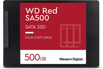 Western Digital Red SA500 500GB 2.5'' Internal SSD (WDS500G1R0A)