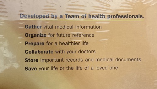 NEW LifeMine Personal Health Organizer Filing System CD Binder Preparedness. - Picture 9 of 9