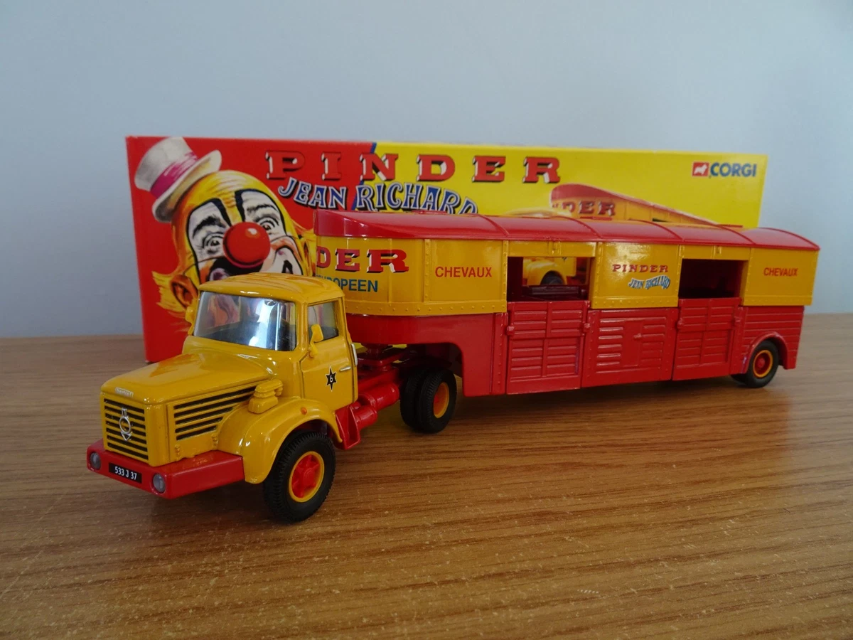 BERLIET TLM Jean Richard 1/50 - Corgi - Collection Cirque - Boîte Fermée