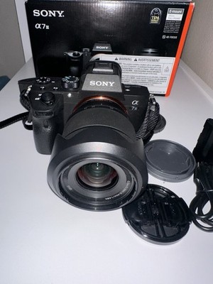 Sony Alpha a7 III 4K UHD 24MP 28-70mm Lens Mirrorless Digital Camera - Black