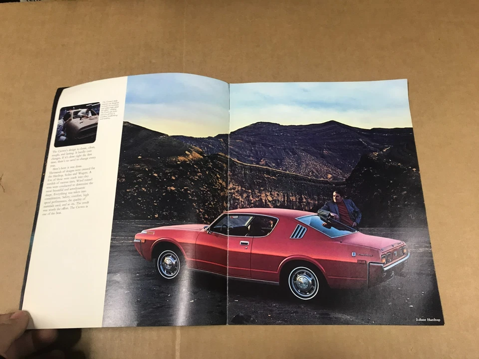 老式丰田皇冠代理推销员手册 — 第 3/4 张图片