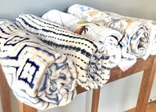 Aden Anais Cotton Baby Swaddle Blankets X5