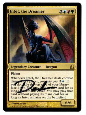 Intet, the Dreamer Commander signed by artist Dan Scott!