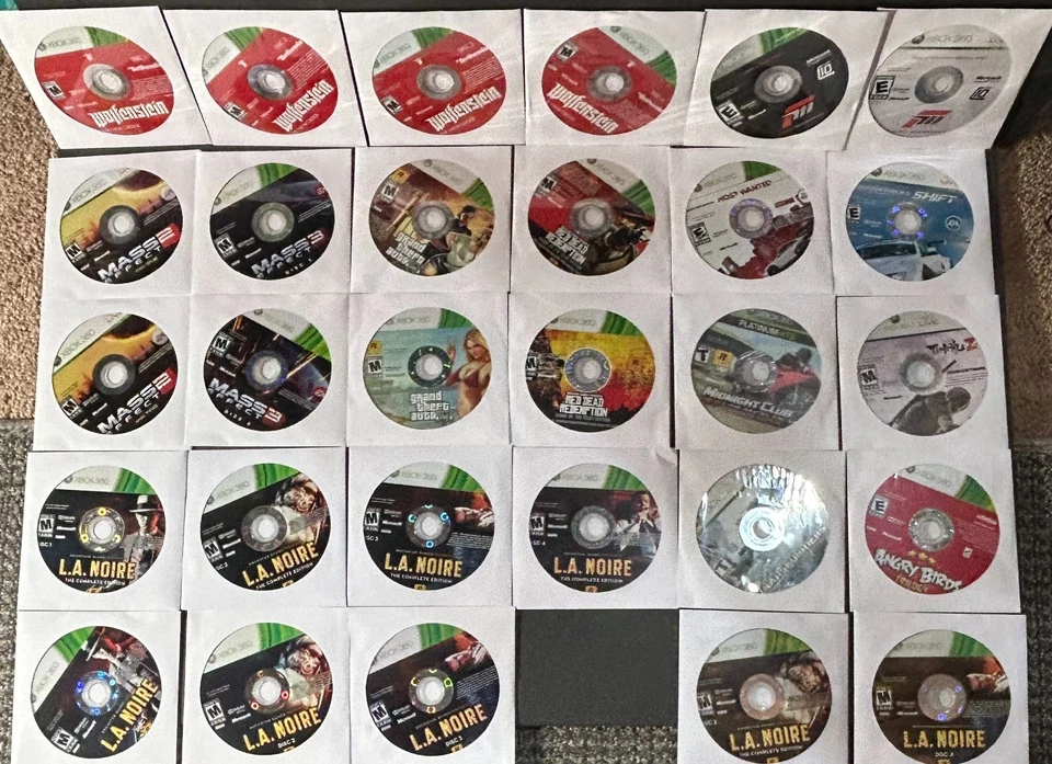 XBOX 360 GAMES LOT - BUY MORE AND SAVE $ - Image 3 of 4