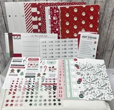 Simple Stories VINTAGE CHRISTMAS Planner Journal Holiday Paper Stickers Kit