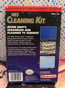 Nintendo NES Cleaning Kit CIB Complete With Box and Inserts