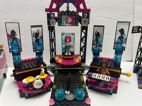 3 Sets of LEGO Friends 41105 Pop Star Show Stage With Minifigures W/ Manuals