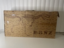 Bonz Wooden 3D Skeleton Puzzle Kit Vintage Dinosaurs Model Kit New Open Box