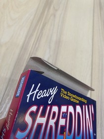 Heavy Shreddin' Snowboarding NES Box Sleeve Cartridge Styrofoam