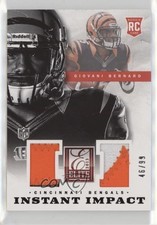 2013 Panini Elite Instant Impact Prime 46/99 Giovani Bernard #9 2u3