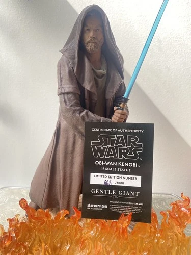 Star Wars Obi Wan Kenobi Bust 1:7 Scale Statue Limited Edition No. 863 of 3000