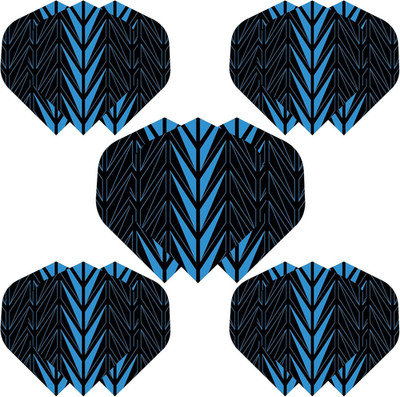 Dart Flights,15 Stück PET Standard Dart Zubehör Perfekte Für Soft Und Steel Tip 