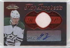 2013-14 Fleer Showcase Red Glow 3/18 Valeri Nichushkin #158 Auto 2u9