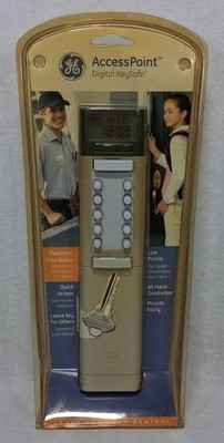 GE Access Point Digital Key Safe HIDEAKEY METAL GRAY Hide a Key New Sealed 