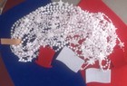 New Party Favor Set of 12 White Necklaces Patriotic Holidays July 4th Labor Day — photo 5