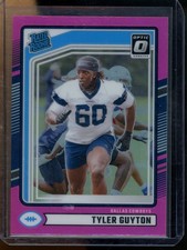 2024 Donruss - Optic Rated Rookies Preview Pink Tyler Guyton Rookie Cowboys #400