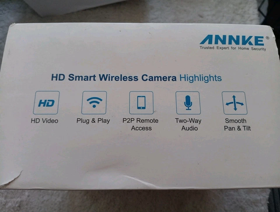 Annke Hd Smart Wireless Pt Camera Pan Tilt 1080P *New* - Image 2 of 4
