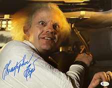 Christopher Lloyd Signed 11x14 Photo Back to the Future Autograph Proof Beckett
