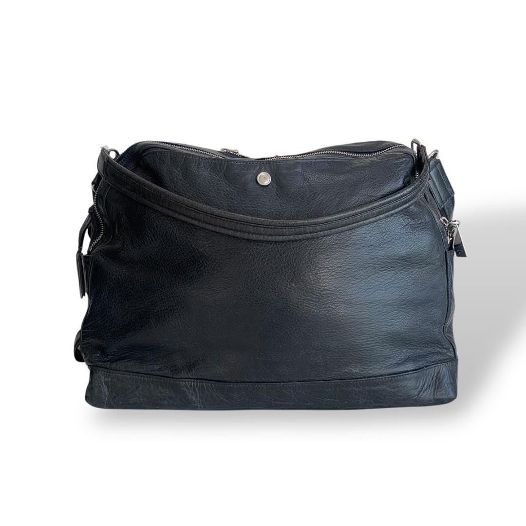 Aniary 2Way A4 Leather Shoulder Bag Navy Business for Men Aniary 2Way A4 Leather Shoulder Bag Navy Business for Men