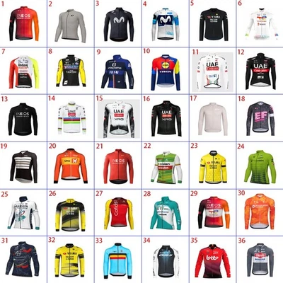 2025 Men's Cycling Jersey Cycling long sleeve Jersey Cycling Jackets Radtrikot - Bild 1 von 3