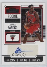 2023-24 Panini Contenders Rookie Ticket Retail Adama Sanogo #151 Auto 1e8u