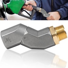 Fuel Hose Swivel w 3/4'' NPT Connector and 360-Degree Rotating for Fuel Transfer