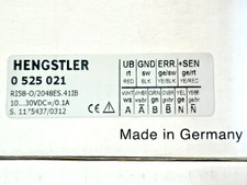 Hengstler RI58-O/2048ES.41IB encoder incrementale 2048Imp albero intero NUOVO IMBALLO ORIGINALE