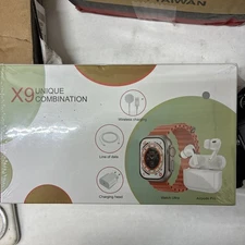 X9 Plus Unique Latest Ultra Combination Watch Fast Charge Wireless Air Bluetooth