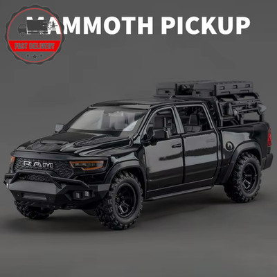 1:32 Dodge RAM 1000 TRX Mammut Pickup Modell mit Sound & Licht Spielzeug Geschenk