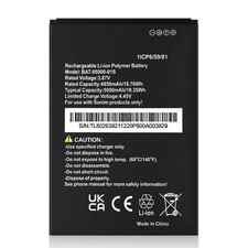 High Capacity 5000mAh Li-ion Replacement Battery for Sonim XP10 XP9900 - 2025 Up