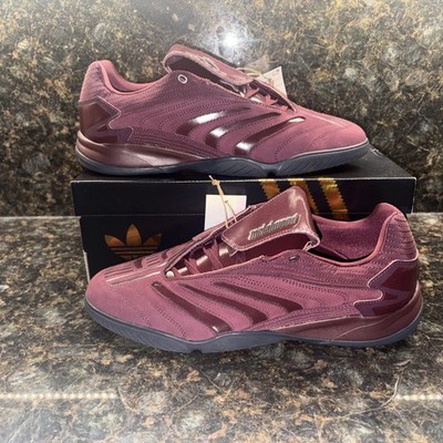 Metalwood Studio Adidas Skateboarding Predator Sala  Vino  size 11.5 Sample F&F