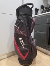 Excellent Powakaddy X-Lite Black/Red 14-Way Divider Cart/Trolley Golf Bag