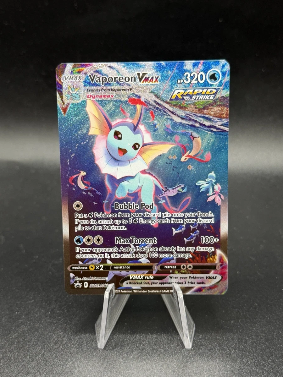 Vaporeon VMAX Pokémon TCG Cards for sale | eBay