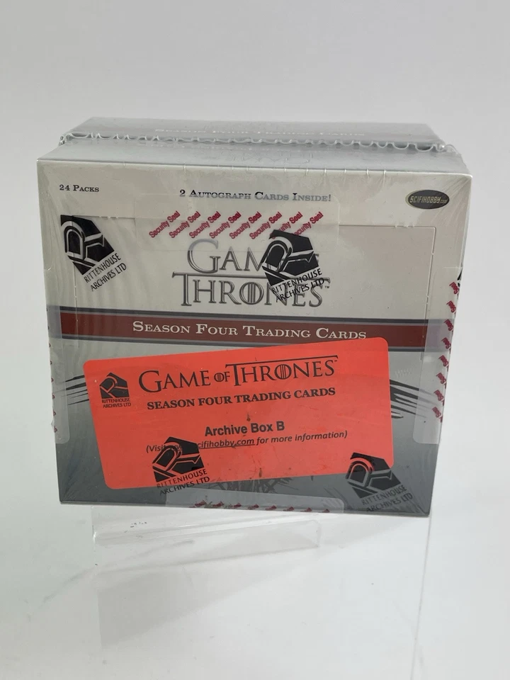 Game of Thrones Season Four  Factory Sealed Archive Boxes A&B ,  Mint Scarce - Image 4 of 4