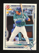 2021 Bowman Draft 1st Bowman Edwin Arroyo #BD-74 Seattle Mariners