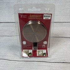 Haute Decor Attract Magnetic Wreath Hanger 2 Piece Set Oil Rubbed Bronze NEW