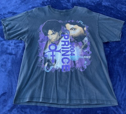 Prince Concert Tour T Shirt Size XL Sun Faded 2000s vintage concert t-shirt, vintage, size XL, single stitch, B+ condition