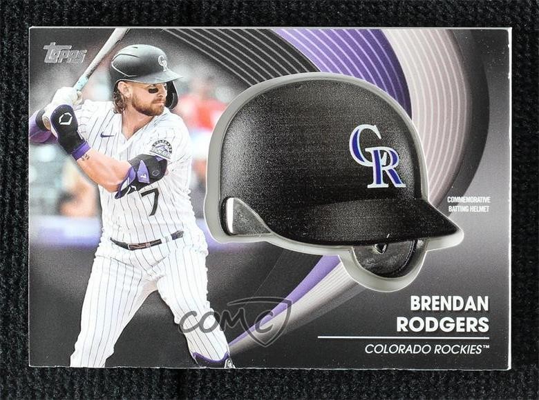 2022 Topps Update Black 4/299 Brendan Rodgers #BH-BR s5j