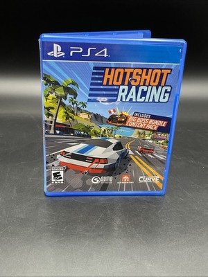 Hotshot Racing (Sony PlayStation PS4, 2021) Cleaned, Tested