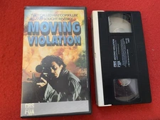 MOVING VIOLATION RARE CBS PRE-CERT VHS VIDEO TESTED KAY LENZ FREE POST