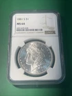 1881-S $1 MS64 MORGAN SILVER DOLLAR NGC SAN FRANCISCO MINT 🔥🔥📈📈