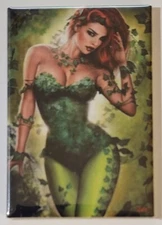 Poison Ivy Refrigerator Magnet 2" X 3" fridge DC Comic Book