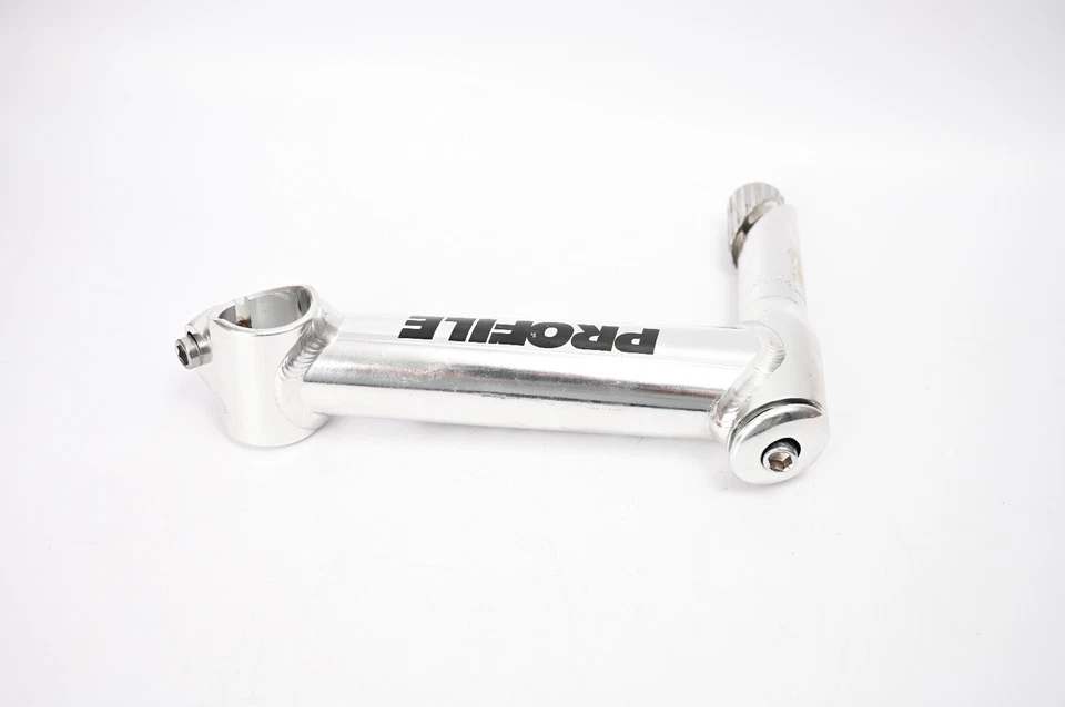 Profile Design Silver Road Bike Stem 150mm 25.4Bar Clamp 22.2 Quill Stem - Image 4 of 4