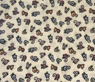 Rare Mary Engelbreit Fried Egg Rose Flowers Quilt Fabric Yellow 2000 18x 43 Tiny