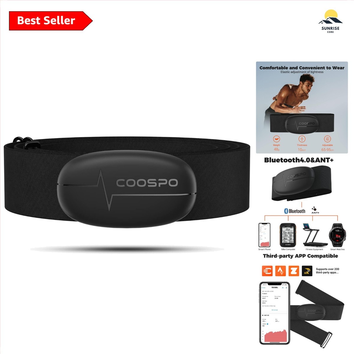 Bluetooth Garmin Ant Heart Rate Monitor Garmin HRM Dual Premium