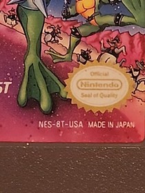 Authentic Original 1985 BattleToads NES Nintendo Game Battle Toads Cartridge  